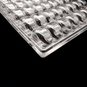 Plateau de présentation transparent en plastique PET à 35 cavités pour macarons, biscuits, desserts, baklavas – Boîte de rangement - Product Image 6