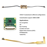 HZ OEM Capteur CMOS HD OV6211 OmniVision basse consommation Objectif grand angle 90 degrés Mini module de caméra d'interface Mipi 400*400 Noir et blanc