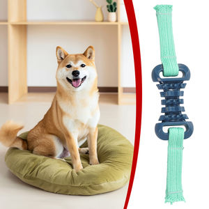 Pabrik OEM grosir mainan hewan peliharaan pelatihan ramah lingkungan interaktif tahan lama anjing mengunyah tali tpr - Product Image 2