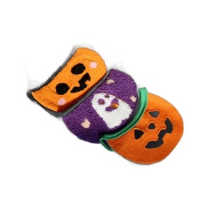 Baberos de Halloween para mascotas con diseño de calabaza y fantasma de dibujos animados, pañuelo elástico con cordón para perros y gatos, accesorio para disfraces de mascotas - Product Image 5