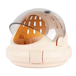 Astronaut Shaped Pet Carrier Cage Pet Travel Carrier Cat Transport Box