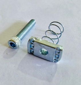 Spring Nut / Allen Bolt Thread Knurled Hexagon Socket Head Cylindrical Screw Allen Head Bolt Bolt and Nut - Product Image 1