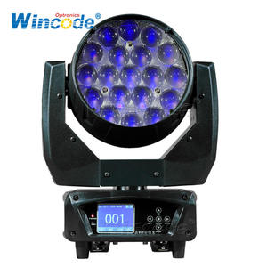 Prix usine 19x15w RGBW LED lumières de scène DJ éclairage de Martin Mac Aura lavage Zoom abeille oeil tête mobile scène faisceau lumière DJs - Product Image 3