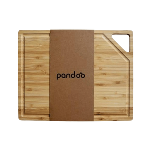 เขียงไม้ไผ่แพนดู รูปทรงสี่เหลี่ยมผืนผ้า ชิ้นเดียว สะอาด ปลอดภัย ประหยัดใบมีด - Product Image 1