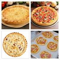 Machine à fabriquer les bases de poche de 30cm, presse à bille manuelle pour aplatir les feuilles de pâte à pizza