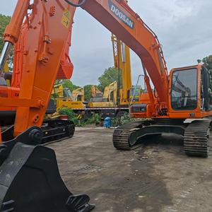 Máquina de movimiento de tierras usada, excavadora sobre orugas Doosan de 22 toneladas, buena y barata, con motor a la venta - Product Image 1