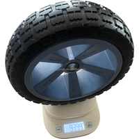 Pneu de chariot utilitaire pour camion à main en mousse PU solide sans plat robuste 10 pouces 3.50-4 10X3 roue de brouette résistante à la perforation