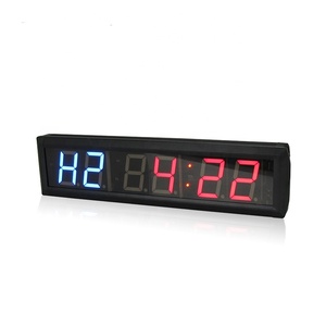 Portátil de 4 pulgadas 6 LED Digital de Crossfit entrenamiento de intervalo temporizador para gimnasio - Product Image 4