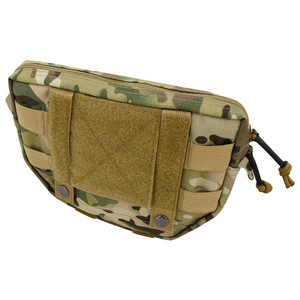 Gilet tactique en nylon 1000D MOLLE camouflage pour sports de plein air, taille unique, avec sacoche de ceinture et bandoulière - Product Image 4