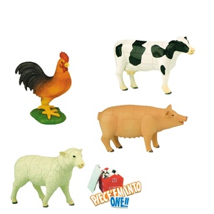 <span class=keywords><strong>Puzzle</strong></span> 3D in Plastica Fai-da-Te di <span class=keywords><strong>Animali</strong></span> della Fattoria - Product Image 2