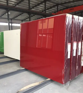 Fabrication professionnelle Bon prix Verre blanc arrière peint Verre Design spécial pour l'extérieur et la salle de bain largement utilisé - Product Image 5