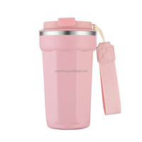 Mug isotherme en acier inoxydable 510 ml, anti-fuite, nouveau design, prix abordable, cadeaux promotionnels, 6-12
