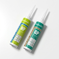SEIMEDA Mastic silicone neutre 10ML 20ML 85ML, colle en tube type dentifrice, pour réparation domestique, menuiserie, construction et scellement des joints