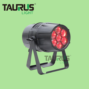Luz de escenario LED impermeable IP 65 para exteriores 7x40W RGBW 4 en 1 LED Zoom par can light - Product Image 1