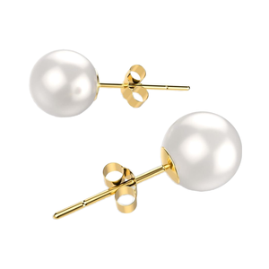 Amy Annette 14 Ayar Altın Kaplama Pirinç Çerçeveli Doğal Taş Çiçek Desenli Küpe Trend Kadınlar İçin Yıldönümü Hediyesi - Product Image 1