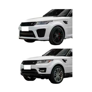 Modello aggiornato 14-17 per Land <span class=keywords><strong>Rover</strong></span> per Range <span class=keywords><strong>Rover</strong></span> Sport SVR kit carrozzeria paraurti anteriore posteriore in condizioni di materiale ABS utilizzato - Product Image 5