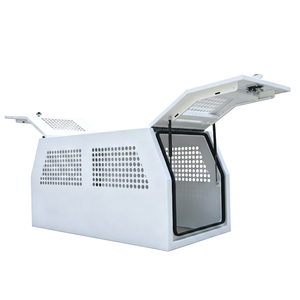 Caja para Perros de Aluminio Personalizada de 1800 mm para Camioneta Ute / Jaula Ventilada para Perros en Camioneta con Recubrimiento en Polvo - Product Image 1