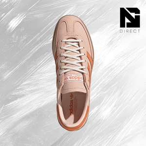 Adidas Wmns Handball Spezial 'Blush Pink Dusky Orange Off White' รองเท้าสเก็ตบอร์ดสำหรับผู้หญิงแบบผูกเชือกรองเท้าผ้าใบสไตล์เรโทร - Product Image 4