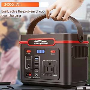 88.8Wh <span class=keywords><strong>Generator</strong></span> Surya Luar Ruangan 100W Pembangkit Listrik Portabel Pembangkit Listrik Baterai Lithium Luar Ruangan 100W - Product Image 2