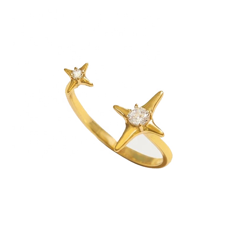 925 silver adjustable ring for women