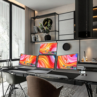 Écran d'ordinateur portable extensible Quad, moniteur portable pliable IPS 1920x1200 FHD LCD 14 pouces compatible Windows/Mac (M1-M5 NEO)