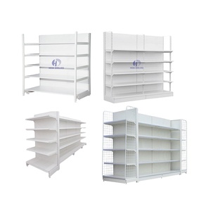 Étagère Gondola Anti-corrosion personnalisé, en acier étagères personnalisées utilisé pour <span class=keywords><strong>le</strong></span> <span class=keywords><strong>marché</strong></span>, présentoir pour les magasins de supermarché - Product Image 5