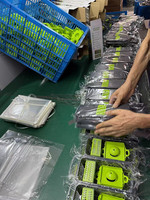 Hachoir manuel multifonctionnel portable 14-en-1 pour oignon et légumes, coupe-légumes manuel 16-en-1