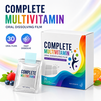 Complément Alimentaire Multivitaminé en Film Oral 30 Bandes Vitamines et Minéraux Complets Dissolution Rapide Marque Blanche Fabricant en Gros Fournisseur OEM