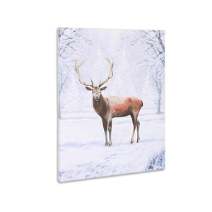 Vente en gros Peinture sur toile Arts muraux <span class=keywords><strong>Animaux</strong></span> de la forêt abstraits Peinture à l'huile pour la décoration de la chambre à coucher - Product Image 1
