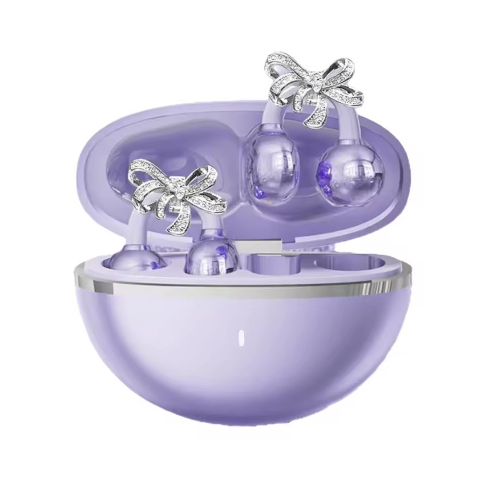 New AI Smart Headphones with Earrings Sports Earphones Comfortable Ear Clip TWS <strong>Earbuds</strong> Diamond Studded <strong>Butterfly</strong> Design Fashion