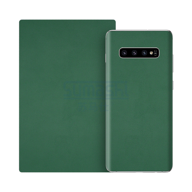 PC Leather Logo Mobile Phone Cellphone Back Cover Skin Film for iphone 13 12 11 Pro Max Camera Screen Protector