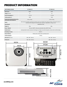 Climatiseur de toit pour minibus 12V/24V avec réfrigérant R134A - Product Image 2