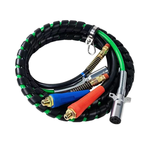 Nuevo Cable de PVC Sólido de 7 Hilos y 12 Pies para Camiones y Remolques, Color Verde - Product Image 1
