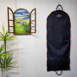 Sac multifonctionnel anti-poussière pour costume Oxford pour hommes avec poignée en cuir PU Logo personnalisé Durable Pliable pour le stockage - Product Image 2