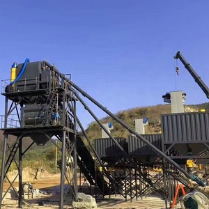 Station de malaxage de béton forcé de 90 <span class=keywords><strong>m</strong></span>³/h - Station de malaxage de béton <span class=keywords><strong>simple</strong></span> et hautement efficace sans fondation - Product Image 5