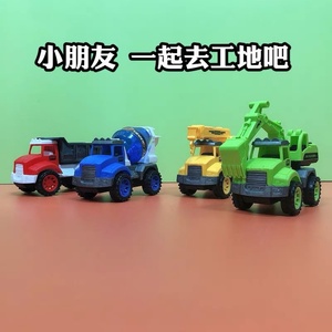Friction Power Car Toys 4pcs/Pack Off Road Wheel Stunt Car Monster Truck Best Seller Children Gift Toys <b>Fire</b> Engine Emergency - Product Image 3