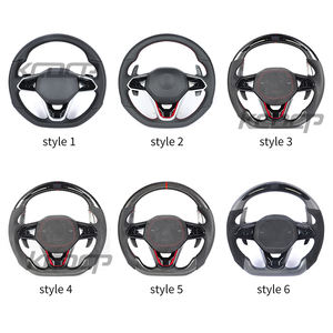 Volante de Cuero Compatible con <span class=keywords><strong>Volkswagen</strong></span> Golf 8 MK8 MK7 MK6 POLO GOLF 7 GTI R-line Passat CC GTS Scirocco GTE GTD GLI JETTA - Product Image 6