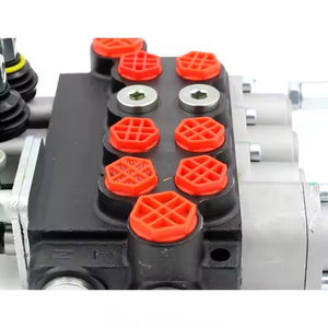 Válvula Divisora Hidráulica de 4 Vías P40 Manual y con Joystick, Servicios OEM y ODM para Soluciones Hidráulicas Personalizadas - Product Image 5