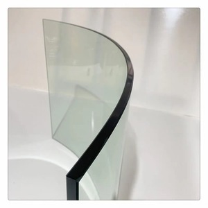 Verre trempé incurvé ultra-clair personnalisé pour les bâtiments extérieurs pour les escaliers solaires d'utilisation de verre feuilleté de courbe chaude dinant - Product Image 6