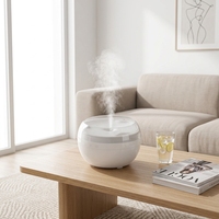 Humidificateur ultrasonique à grande capacité avec haut-parleur puissant pour chambre à coucher, à effet de goutte d'eau dansante et bruit blanc, OEM ODM, logo personnalisé