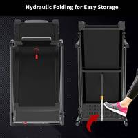Tapis de course motorisé intelligent pliable à inclinaison, design ultra-silencieux, idéal pour l'exercice cardio à domicile – Prix abordable