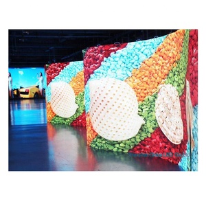 P2.6 P2.97 P3.91 P4.81Curva Pantalla LED De Pared De Video LED Alquiler De Etapa Flexible De Arco Para Interiores Y Exteriores - Product Image 1