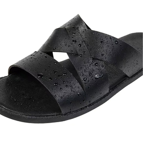 Sandalias Casuales de Verano con Tiras Cruzadas, Punta Abierta, de Cuero Genuino, con Suela de Goma Antideslizante - Product Image 4