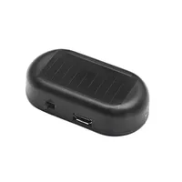 Luz de seguridad para coche, alarma ficticia simulada con energía Solar, advertencia inalámbrica, lámpara de precaución antirrobo, LED intermitente