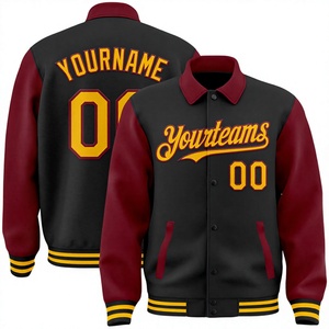 OEM Custom <b>Men</b> Sporty Autumn Windproof Waterproof Plain Dyed Single Breasted <b>Blouson</b> Turn-down Collar Coat Pockets Outdoor Front - Product Image 4
