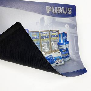แผ่นรองเคาน์เตอร์โฆษณาแบบกันน้ำ PVC ดีไซน์เฉพาะบุคคล พร้อมยางกันลื่น - Product Image 4