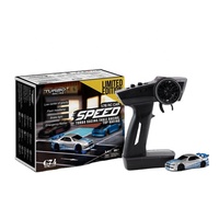 Voiture de course RC 4CH 2.4GHZ 1:76 C74, kit RTR, mini voiture télécommandée entièrement proportionnelle, jouets pour adultes