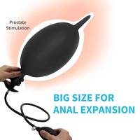 Plug anal gonflable géant, Dildo à perles longues pour femmes et hommes, Jouets anaux pour la masturbation