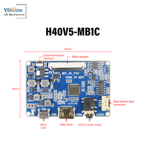 Thương hiệu mới 8.0 inch <span class=keywords><strong>TFT</strong></span> <span class=keywords><strong>LCD</strong></span> hiển thị Module NV080WUM-N61 435 nits 60 Hz 45 pins mipi phù hợp với bảng điều khiển - Product Image 3