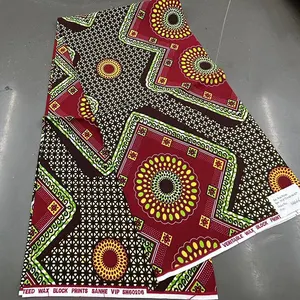2023 New African Holland Wax Ankara 100%Cotton Real Wax Print Fabric for Garment